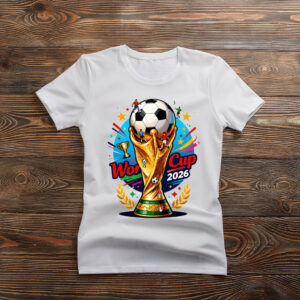 World Cup 2026 Trophy Celebration Graphic Shirt
