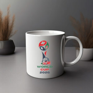 World Cup 2026 Trophy Graphic Mug
