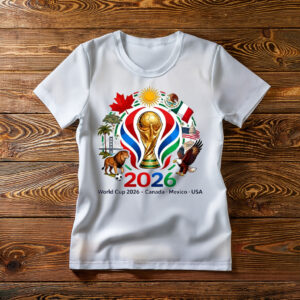 World Cup 2026 USA Canada Mexico Celebration Shirt