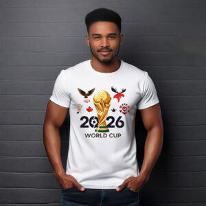 World Cup 2026 USA Canada Mexico Champions Shirt