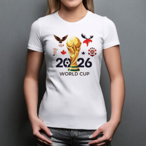 World Cup 2026 USA Canada Mexico Champions Shirt